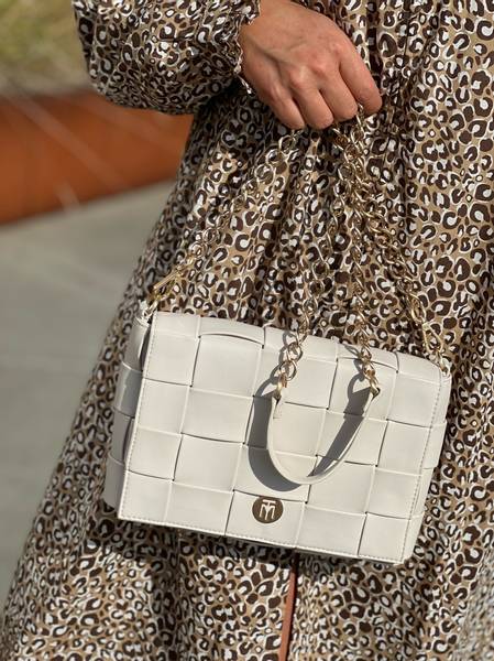 Bilde av CLUTCH FLETTET - CREAM