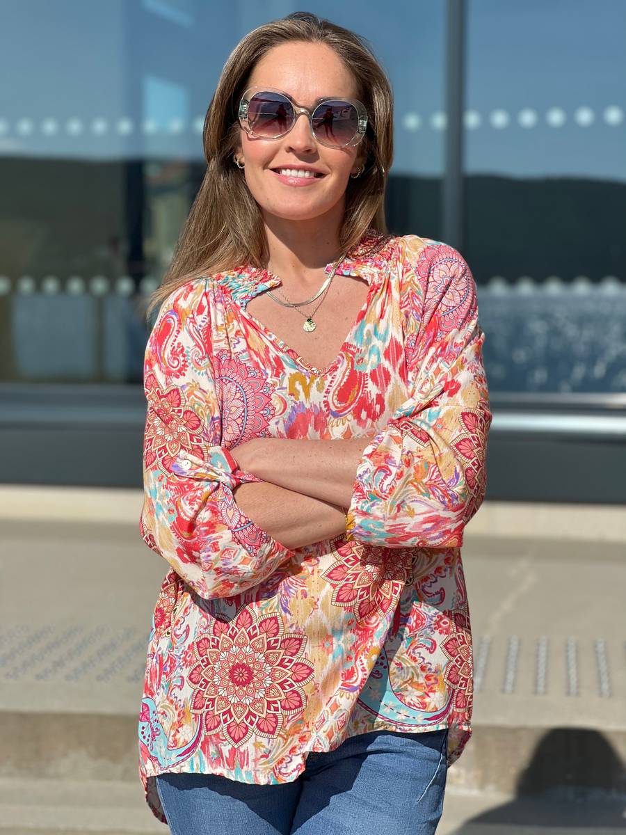 BLUSE - MULTICOLOUR
